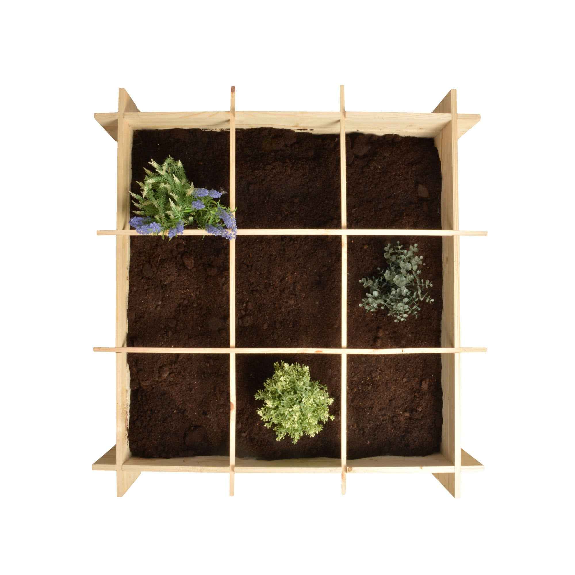 Vierkante moestuin in FSC dennenhout - Image 2